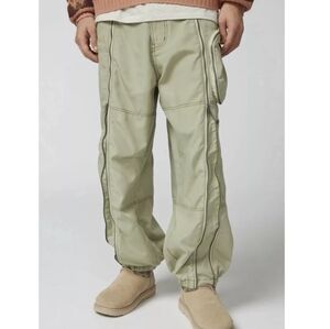 BDG Satin Flight Cargo Pant